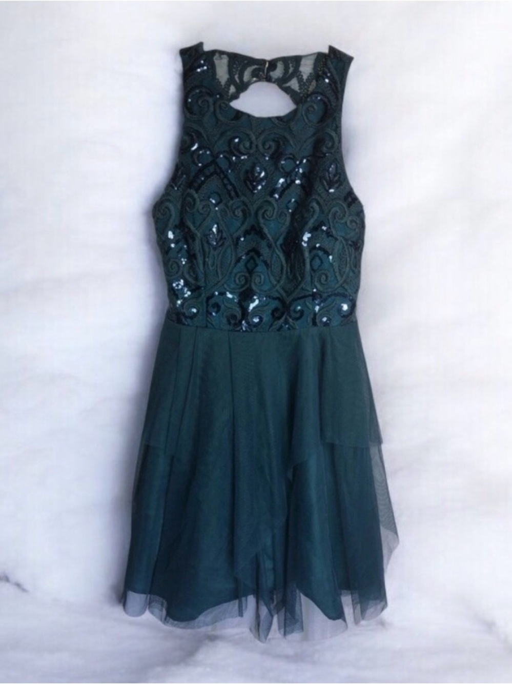 Dear Moon Deep Teal Dress